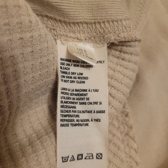 💥HOST PICK💥We The Free Waffle knit V neck‎ pullover top - Picture 9 of 10